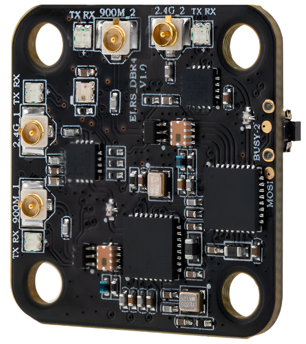 DBR4 Dual Band Xross Gemini ExpressLRS Receiver