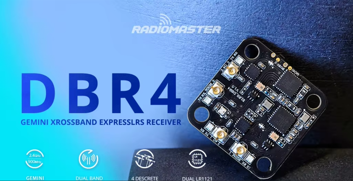 Nomad Dual 1-watt Gemini Xrossband ExpressLRS Module