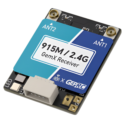 GEPRC ELRS 915M/2.4G Gemini Xrossband Receiver