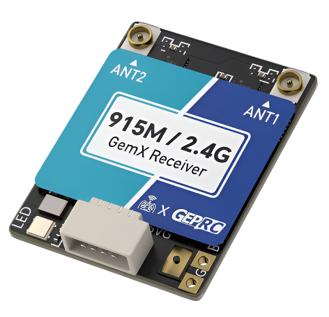 GEPRC ELRS 915M/2.4G Gemini Xrossband Receiver